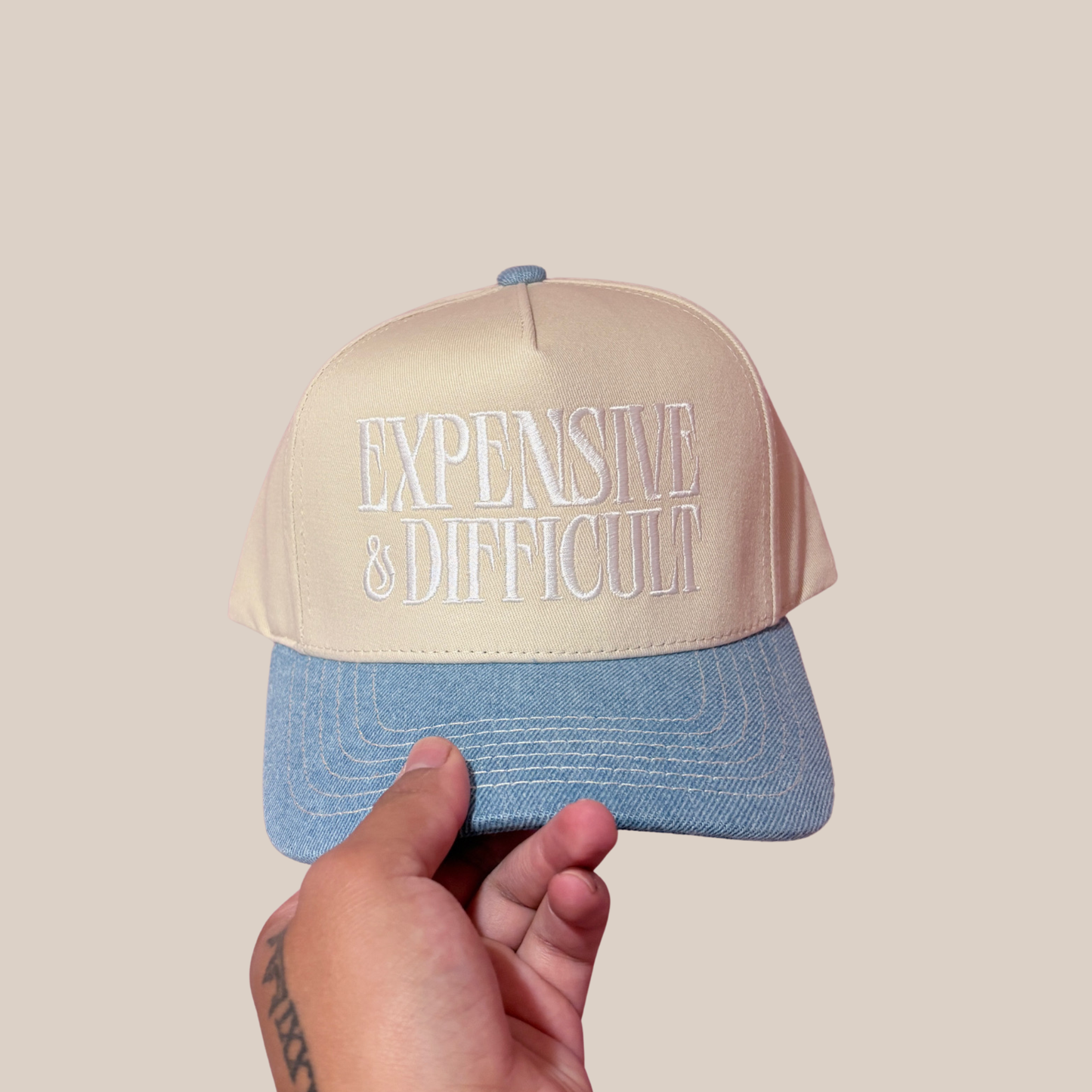 Expensive & difficult - hat