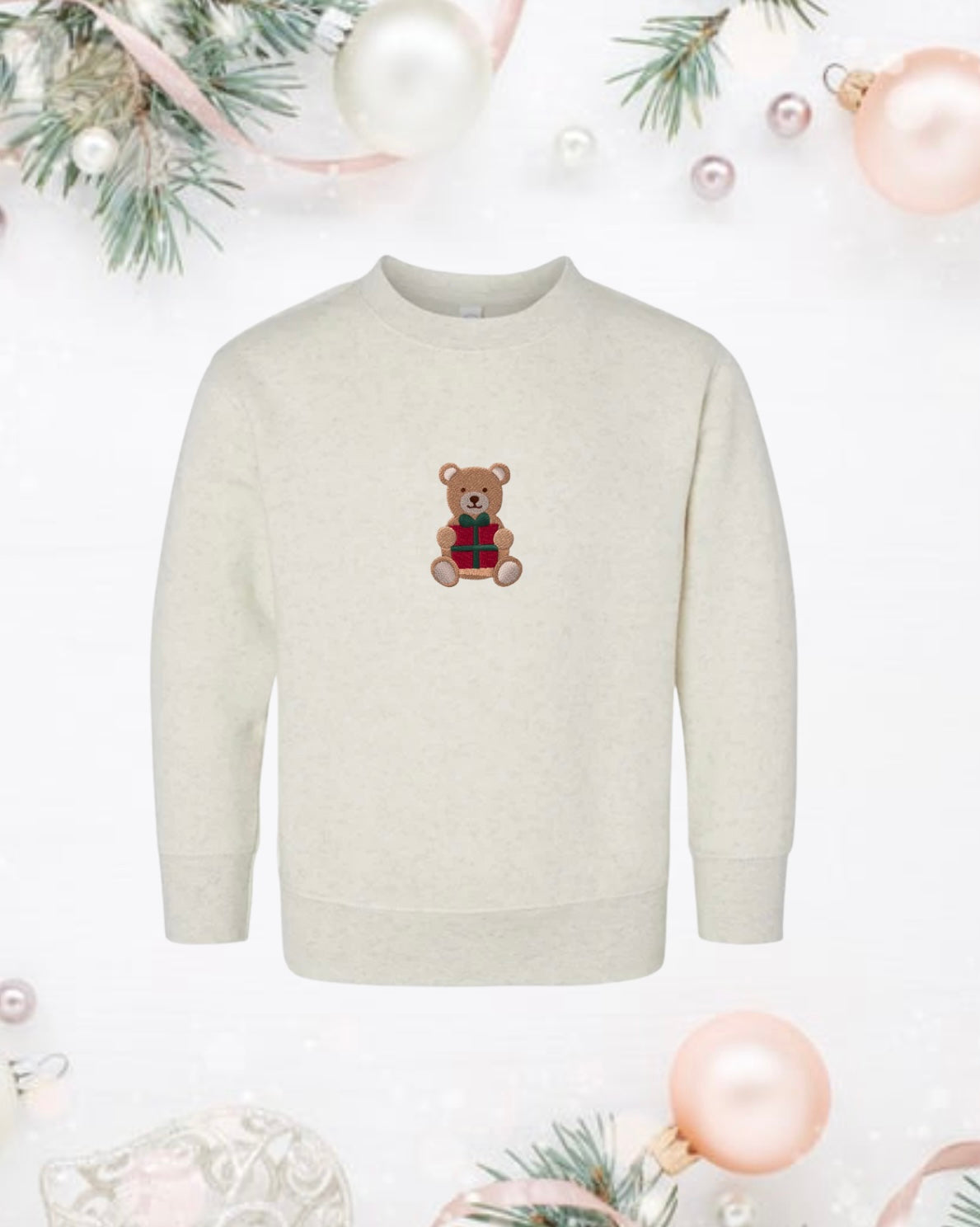 Toddler teddy sweater