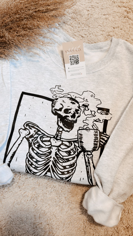 Caffeinated Skellie Sweater