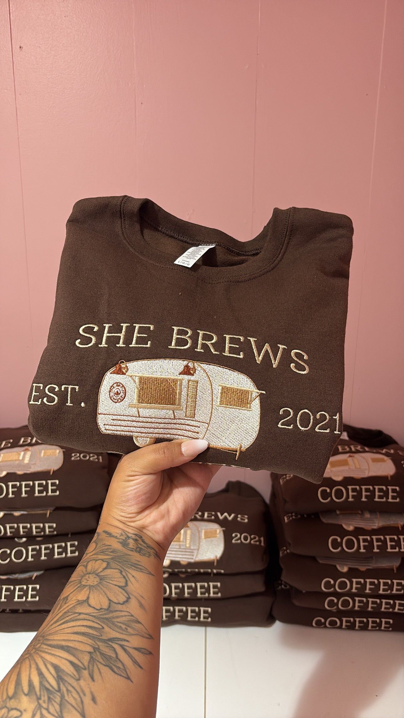 SHE BREW COFFEE Sweater (Pre-Order)