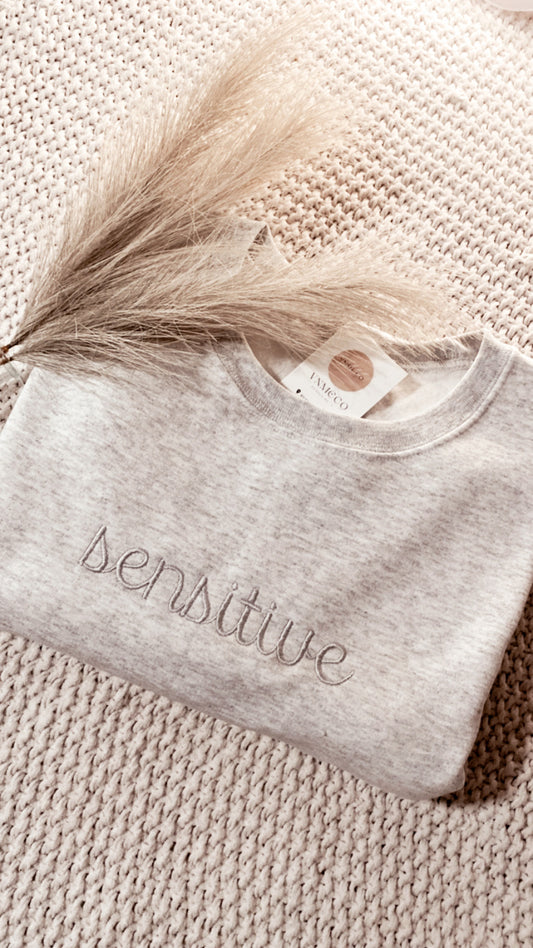 Sensitive Embroidered Sweater