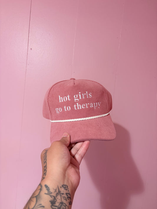 Hot girls go to therapy- hat