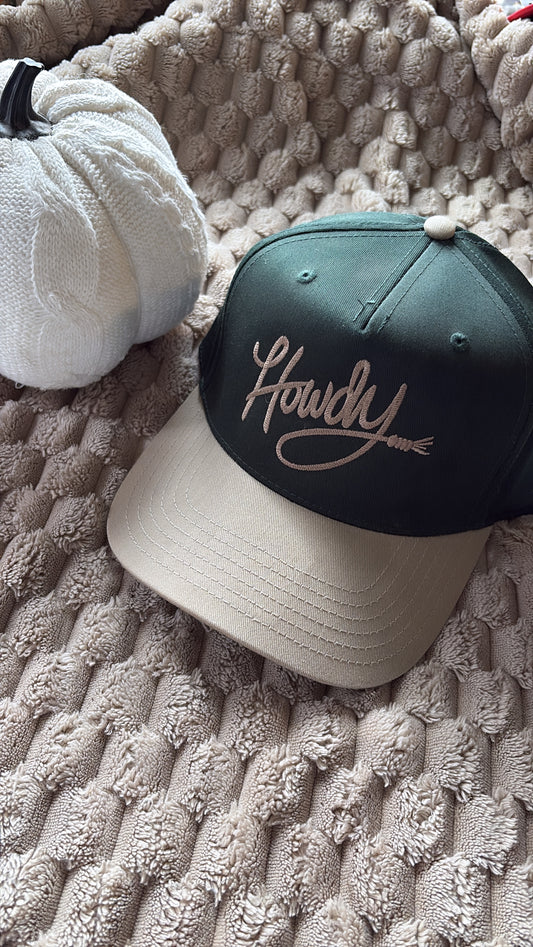 Howdy - Embroidered trucker hat
