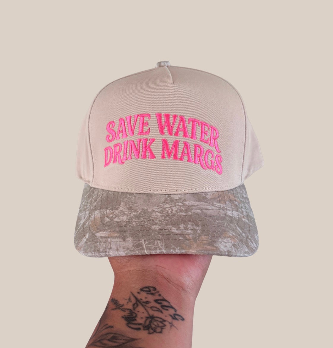 Save water Drink Margs - Embroidery hat