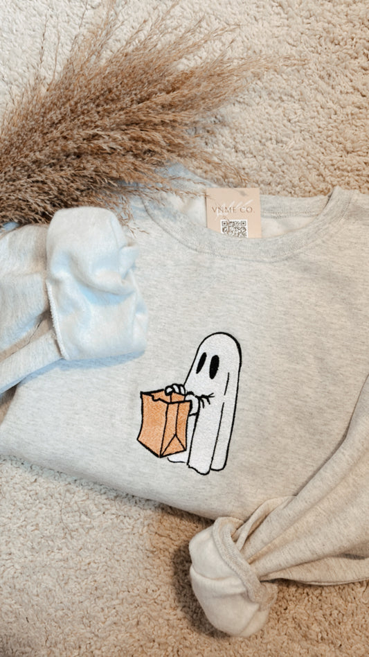 Trick or Treat Boo Sweater